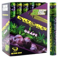 Cyclones Grape Flavor Pre-Rolled Hemp Cones (48 Cones)