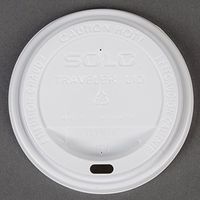 Solo 896404 Solo Traveler Lids White 100/Pack (TLP316-0007)