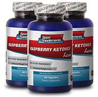 Raspberry Ketones Weight Loss - Raspberry Ketones Lean - Metabolism Booster and Fat Burner Pure Raspberry Ketones Supplement (3 Bottles 180 Ml)