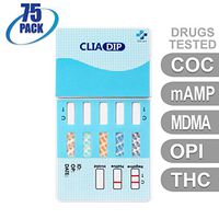 MiCare [75pk] - 5-Panel Urine Drug Test Card (COC/mAMP/MDMA/OPI/THC) #MI-WDOA-554
