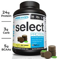 PEScience Select Low Carb Protein Powder, Chocolate Mint Cookie, 55 Serving, Keto Friendly and Gluten Free