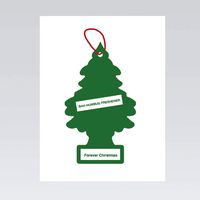 Christmas Pine Card