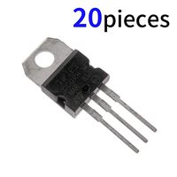 Bridgold 20pcs TIP125 PNP Darlington Bipolar Power Transistor -60v HFE:1000,3-Pin