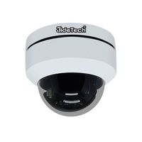 HD 1080P PTZ Outdoor POE Security IP Dome Camera with 4X Optical Zoom Pan/Tilt/4X Motorized Zoom, Dome Style for Ceiling Installation