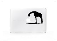 Giraffe Eating Sticker Decal For MacBook Pro, PC, Laptop, Window, Car, or Wall