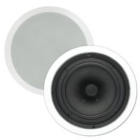 Theater Solutions TS80C in Ceiling 8" Speakers Surround Sound Home Theater Pair
