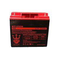 Schumacher Electric SCUPSJ2212 (SP12-22) 12V 22Ah Nut & Bolt SLA Replacement Jumper Starter Battery by Neptune