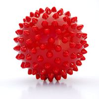 BeLuBud Spiky Massage Ball - Plantar Fasciitis and Deep Tissue Therapy - 3 Balls