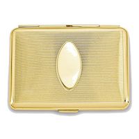 Brass-Plated Elastic Holder Cigarette Case