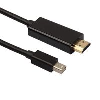 SimYoung Thunderbolt Mini Display Port to HDMI Cable for Apple iMac MacBook Air Pro 6FT Black