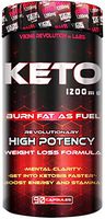 Keto Diet Pills - Weight Loss, Fat Burner Supplement - 1200mg Beta-Hydroxybutyrate, Exogenous Ketones - Formulated to Enter Ketosis, Burn Fat, Enhance Mental Focus & Clarity (90 Capsules)