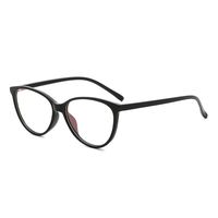 O-Q CLUB Cat Eye Blue Light Blocking Glasses Reduce Eye Strain Computer Eyeglasses TR90 Eyewear Frames for Women(Shiny Black)