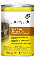 Sunnyside 87332 Pure Raw Linseed Oil, Quart