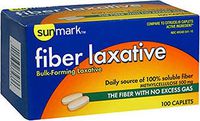 Sunmark Sunmark Fiber Laxative, 100 tabs