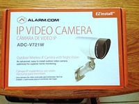 Alarm.com V721w Outdoor Wireless IP Ir Nightvision Bullet Camera