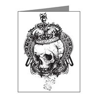 Note Cards (10 Pack) Dead King Skull Crown