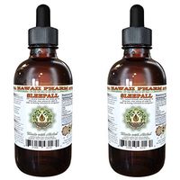 SLEEPALL - Alcohol-Free Hawaii Pharm Fast Acting Extra Strength Sleep Aid Natural Premium Quality Sleep Support Liquid Herbal Extract 2x4 fl.oz