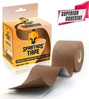 Sparthos Kinesiology Tape - Incredible Support for Athletic Kt Sports and Recovery - Free Kinesio Taping Guide! - Uncut (Desert Beige)