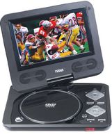 Naxa NPD-702 7-Inch TFT LCD Swivel Screen Portable DVD Player with USB/SD/MMC Inputs