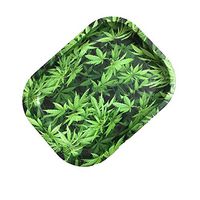 Metal Cigarette Rolling Tray 18cm14cm1.5cm Essential Smoking Holder Trays