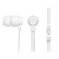 Wicked Audio Drive 750cc Earbuds with Enhanced Bass, (White)
