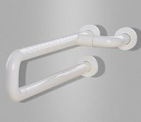 Olici MDRW-Safety Handrail Disabled Nylon Pull Rod Bathroom Wash Basin Armrest 600Mmwhite