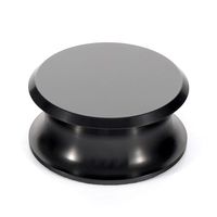 RonXer Record Weight Stabilizer, Vinyl Turntable Clamp Aluminum Vibration Reducer for LP Vinyl Record Weight Player (Black)