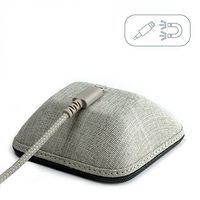 Smartish Magnetic Cable Manager - Cable Wrangler Magnet Base Cord Organizer for Your Nightstand (Silk) - Lightly Toasted Beige