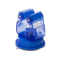 Ouniman Mop, Broom and Umbrella Holder Wall Mounted Garden Storage Rack Organization - Blue