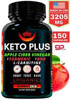 Premium Keto Diet Pills + Advanced Immune Support with ACV & Turmeric - Manage Cravings, Boost Energy & Preserve Muscle- Keto BHB Weight Loss Pills - BHB Exogenous Ketones Supplement - Keto Fat Burner