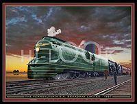 Hi-Look Microfiber Cleaning Cloth - The Pennsylvania Rail Road