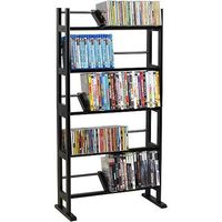 Atlantic Multimedia Storage Rack, Wood/Metal