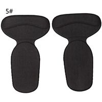 UNKE Adhesive Back Heel Pads-Heel Grip Liners, Heel Cushion Insoles for High Heels Blisters,Mesh black