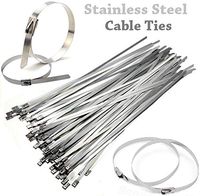 8 inch Stainless Steel Cable Ties (8Inch-100PC)