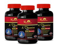 Sleeping aid Tea - L-Theanine 200MG - Rejuvenation - 3 Bottles (180 Capsules)