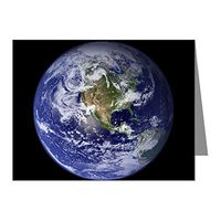 Note Card Planet Earth The World