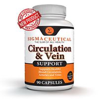 Varicose Vein Treatment Leg Circulation Supplement Diosmin Leg Vein Support – 90 Capsules