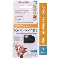 Sea-Band Anti-Nausea Acupressure Wristband for Motion Sickness, Child, Pack of 2