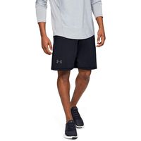 Under Armour Men's Raid 10-inch Workout Gym Shorts, Black (001)/Graphite, X-Large