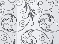 100ct Small Black Jewel Swirls 7x2x3" Cello Cellophane Party Treat Food Snack Bags