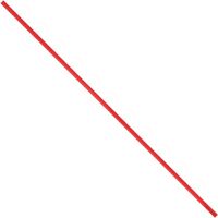 Aviditi PLT7R Plastic Twist Tie, 7" Length x 5/32" Width, Red (Case of 2000)