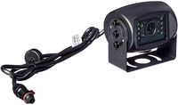 Voyager VCMS10B Super CMOS Rear View/Mount Observation Wired Camera with LED Low-Light Assist, Black, Water Resistant