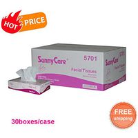 Sunnycare 5701 Two-ply Facial Tissue 100sheets/box; 30boxex/case