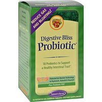 Nature's Secret, Digestive Bliss Probiotic, 30 Patented Gel-Barrier Tablets - 2pc