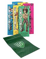 Lion Rolling Circus King Size Clear Rolling Papers (6 Packs) with Leaf Lock Gear Smell Proof Pouch