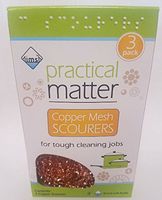 Cleanlogic Copper Scourers, 3 Count