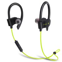AutumnFall Bluetooth Earphones,Bluetooth 4.1 + EDR APT-X Wireless Bluetooth Headphones Headset With Mic For iPhone (Yellow)