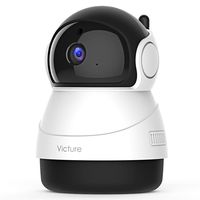 Victure Wireless Security Camera 1080P FHD WiFi IP Camera Indoor Home Surveillance Monitor with Motion Detection, Night Vision, 2-Way Audio-e