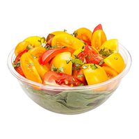 Cold Salad Bowl - PET Plastic Salad Bowl - Clear - 7.4 Ounce - Durable & Recyclable - 200ct Box - Restaurantware