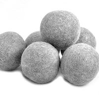 Organic Wool Dryer Balls/Non Toxic/Dryer Sheets/Fabric Softener